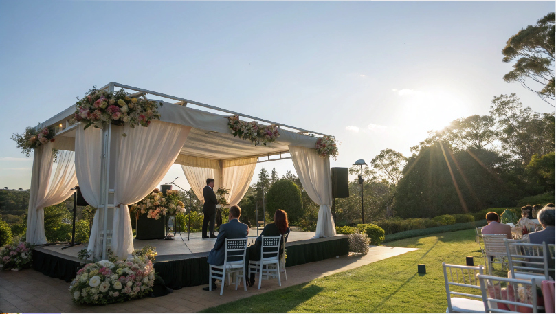 Why Portable Stages in Australia Are a Must-Have for Wedding & Event Planners